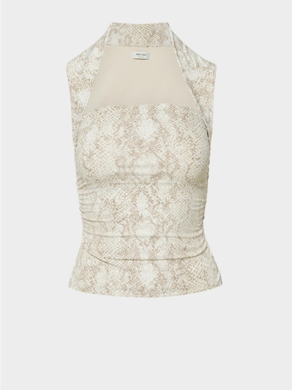 Aritzia contour flourish going out top in blue!